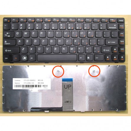 BÀN PHÍM LAPTOP LENOVO IDEAPAD Y400N-IFI, Y400N-ISE